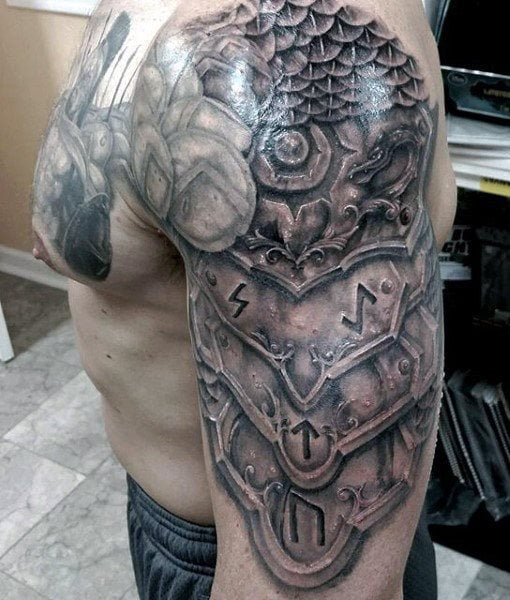 tatuagem armadura 103