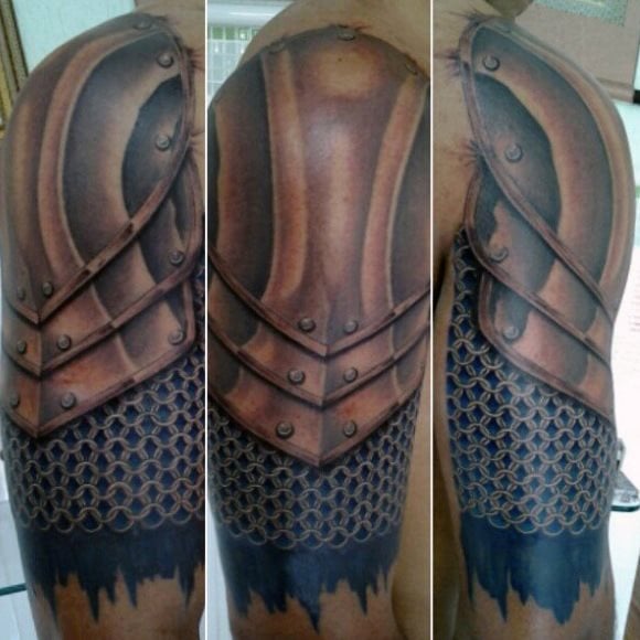 tatuagem armadura 153