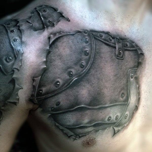 tatuagem armadura 157