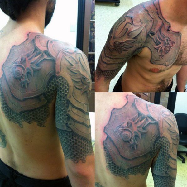 tatuagem armadura 159