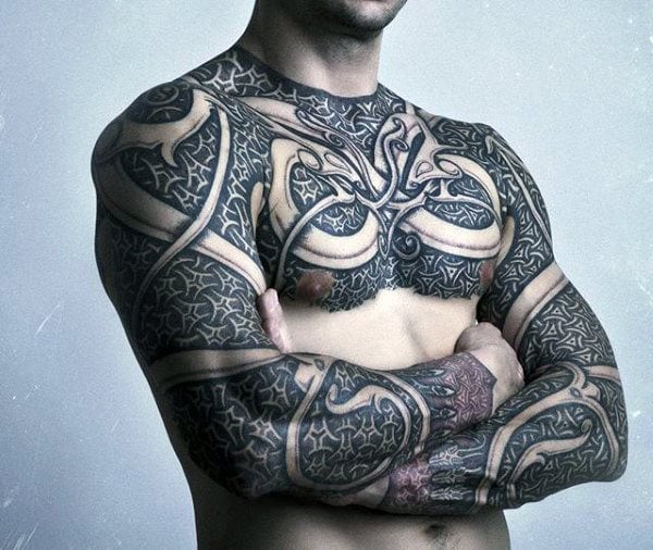 tatuagem armadura 39