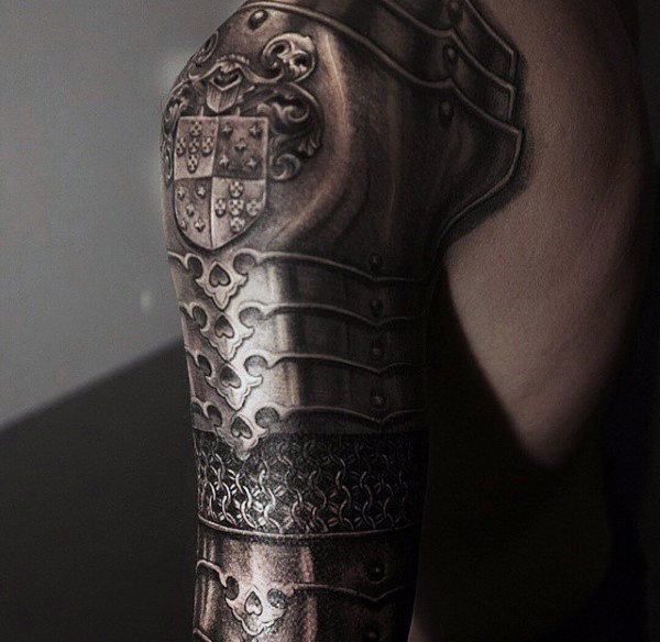 tatuagem armadura 43