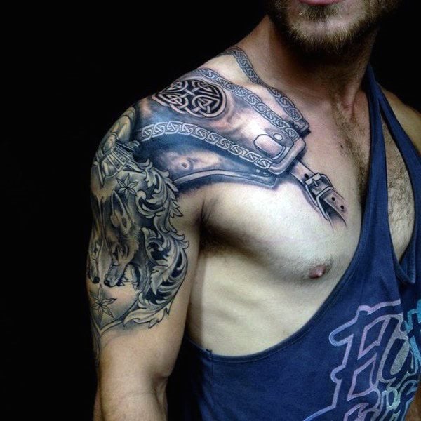 tatuagem armadura 63
