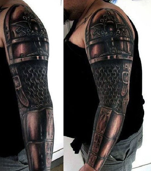 tatuagem armadura 83
