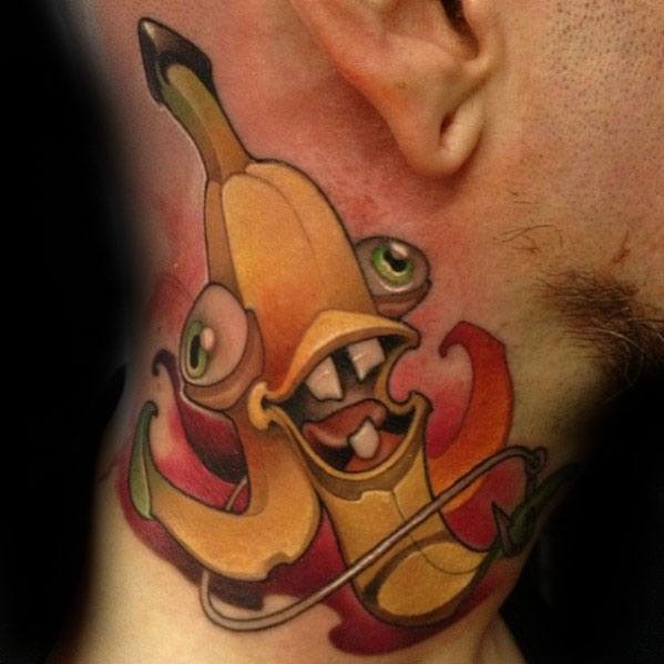 tatuagem banana platano 38