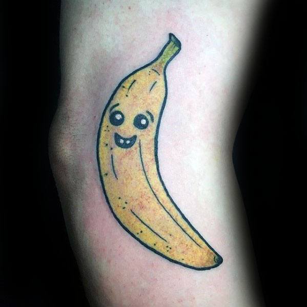 66 tatuagens de bananas para você escolher a vontade