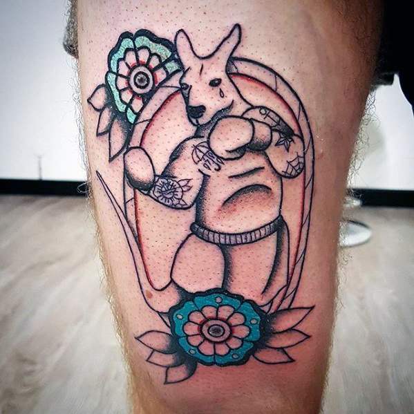 tatuagem canguru 89
