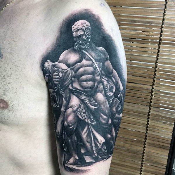 tatuagem estatua romana41