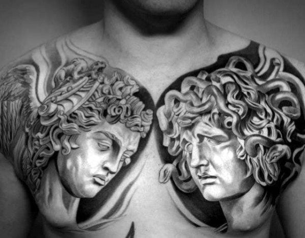 tatuagem estatua romana57