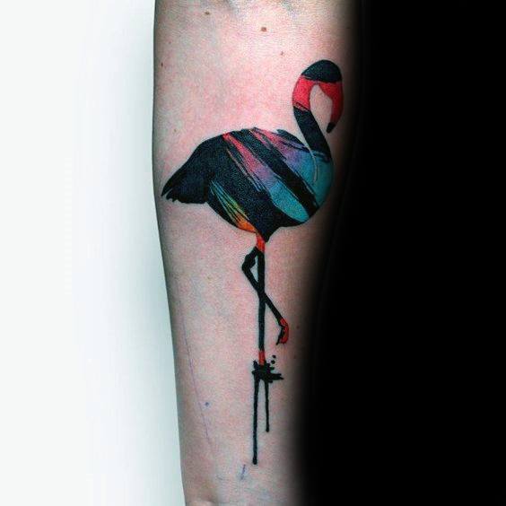tatuagem flamingo 01