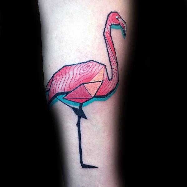 tatuagem flamingo 25