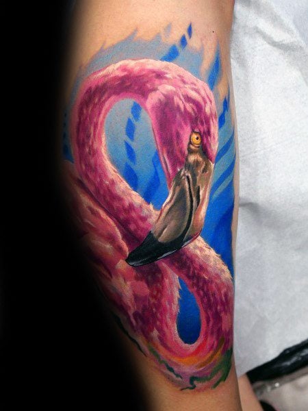 tatuagem flamingo 95