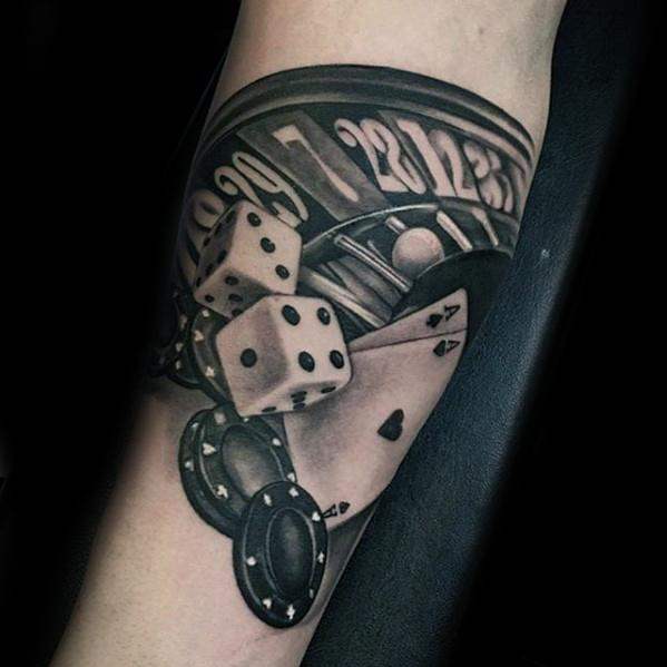 tatuagem poker 17