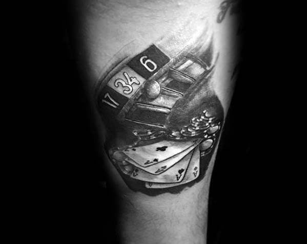 tatuagem poker 25