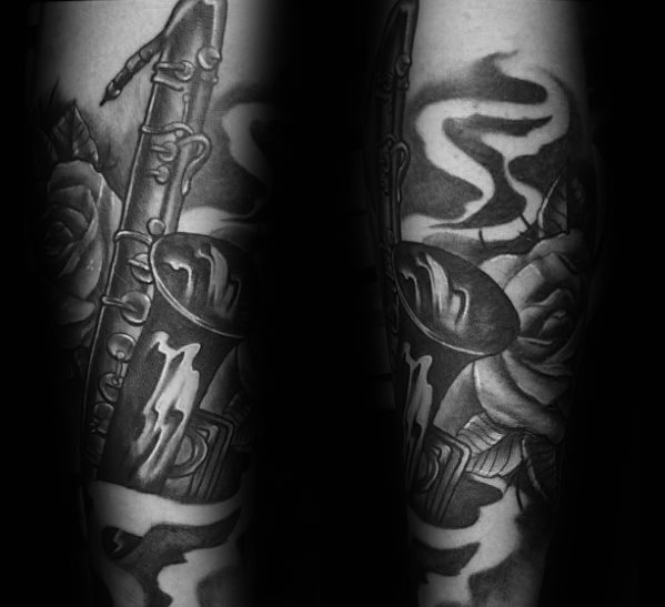 tatuagem saxofone 43