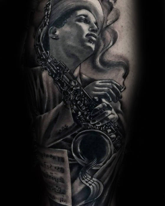 tatuagem saxofone 71