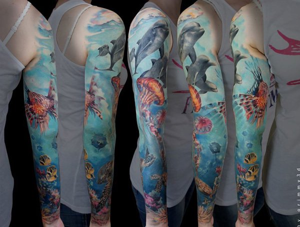 tattuagem golfinho 11