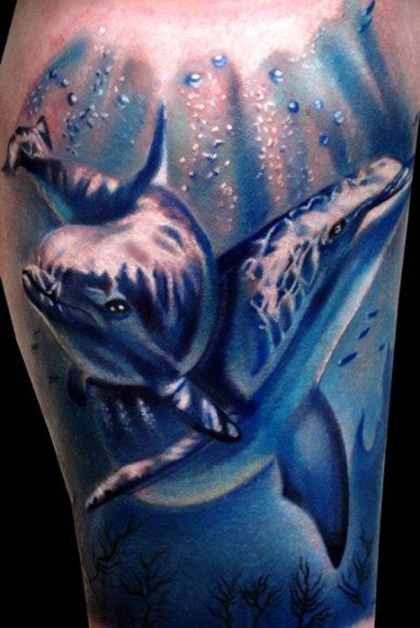 tattuagem golfinho 59