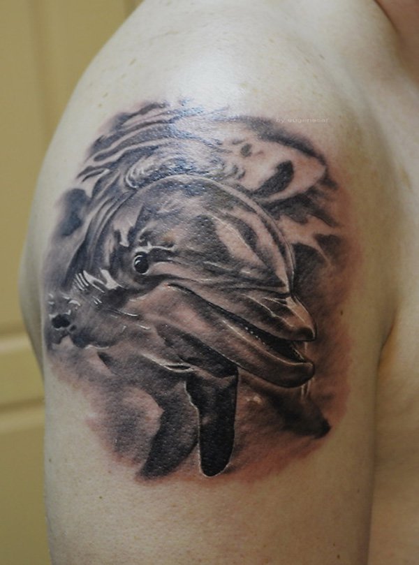 tattuagem golfinho 61