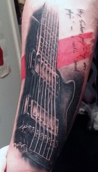tatuagem guitarra 121