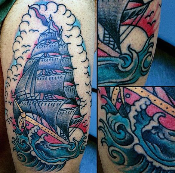 tatuagem marinheiro 69