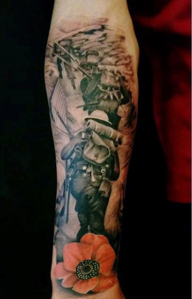 tatuagem militar 175
