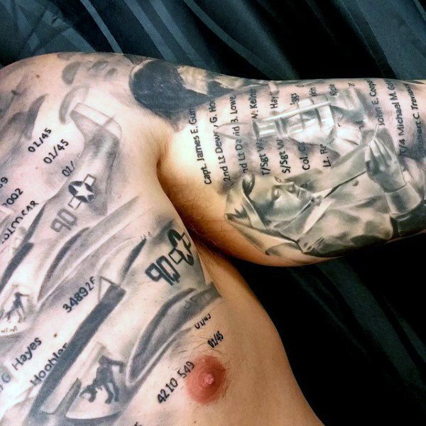tatuagem militar 178