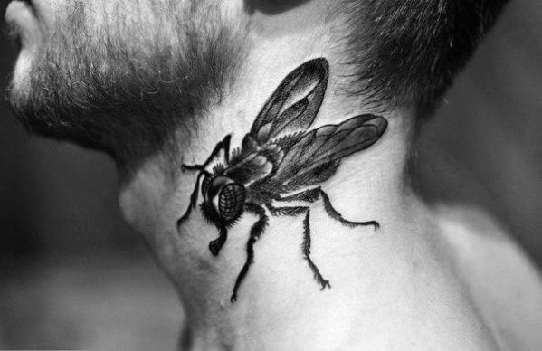 tatuagem mosca 100