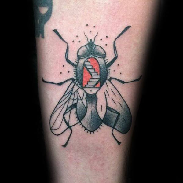 tatuagem mosca 22