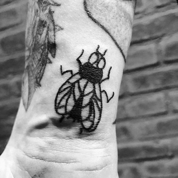 tatuagem mosca 82