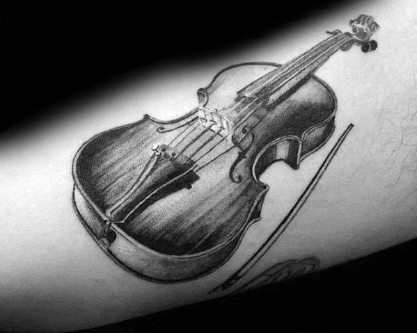 tatuagem violino 15