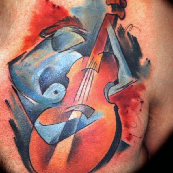 tatuagem violino 69
