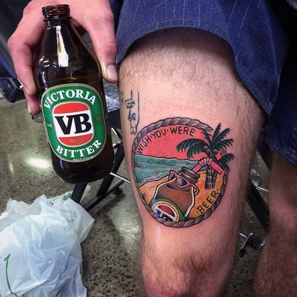 tatuagem cerveja 35
