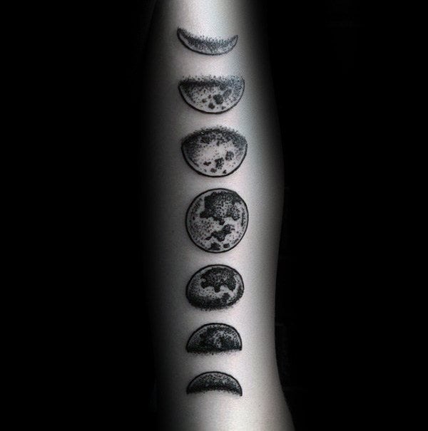 tatuagem fases lua 25