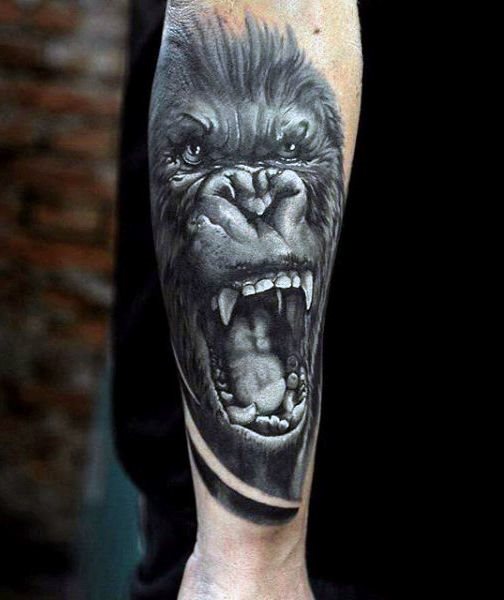 tatuagem gorila 16