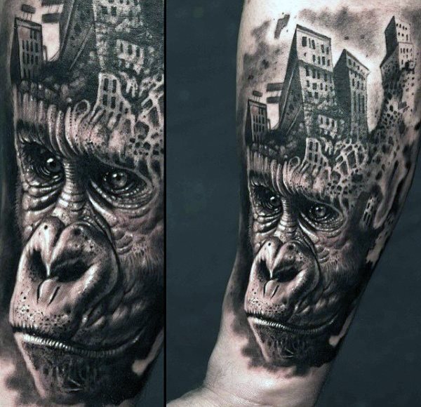 tatuagem gorila 265