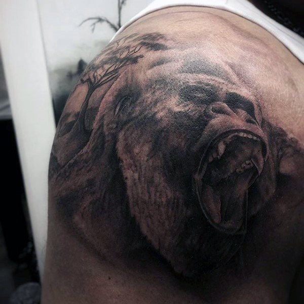 tatuagem gorila 31