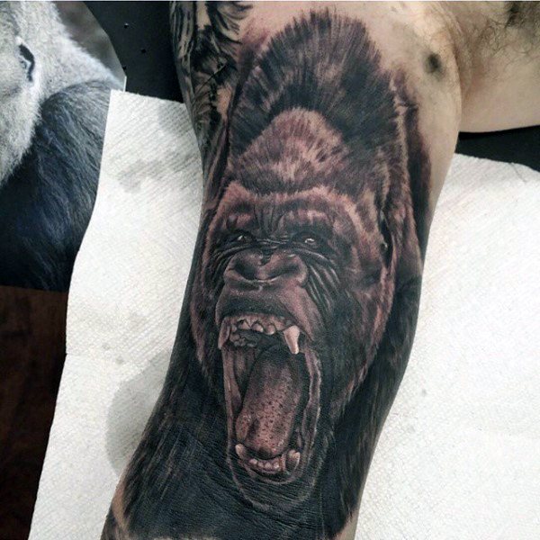 tatuagem gorila 46