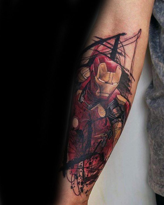 tatuagem ironman 42