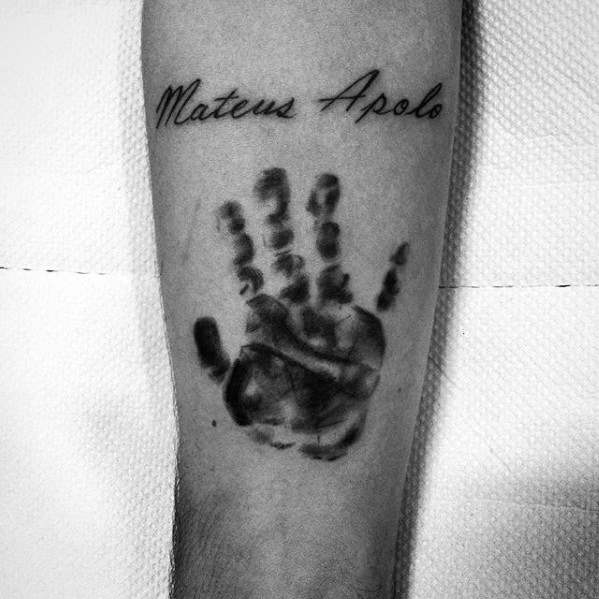 tatuagem nome filho crianca 0881