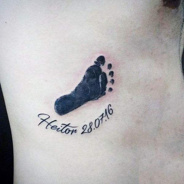 tatuagem nome filho crianca 10477