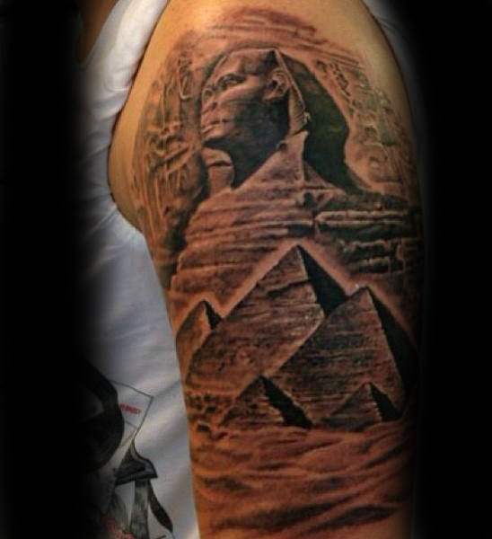 68 Tatuagens das pirâmides do Egito o significado)