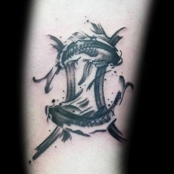 tatuagem signo peixes 17