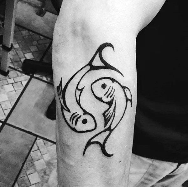 tatuagem signo peixes 31