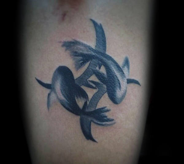 tatuagem signo peixes 87