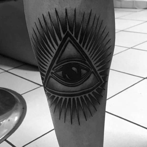tatuagem simbolo dolar olho providencia 17