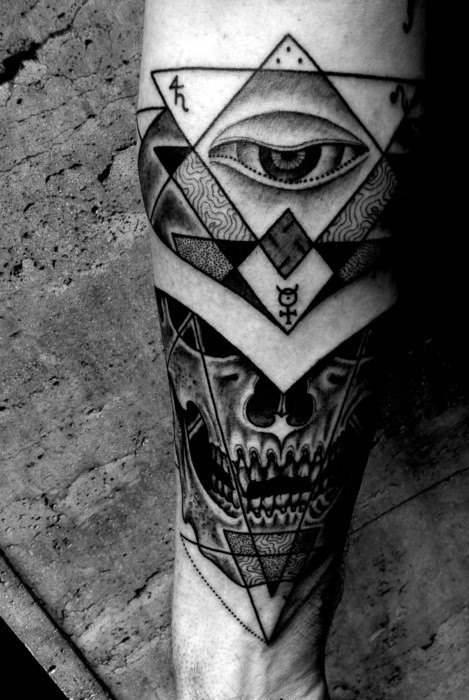 tatuagem simbolo dolar olho providencia 53