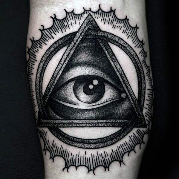 tatuagem simbolo dolar olho providencia 83