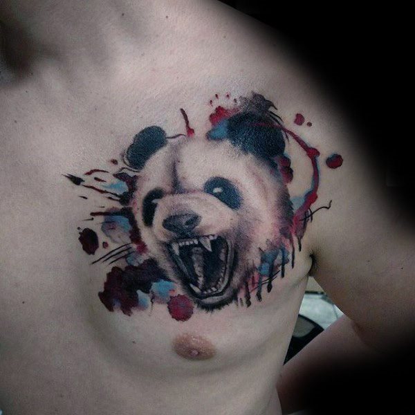 tatuagem urso panda 189