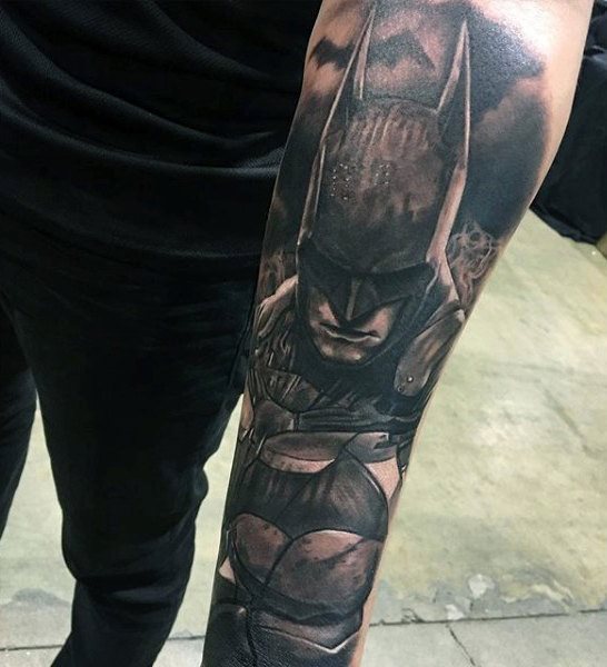 tatuagem batman 171